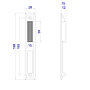 Flat Handle,Inside