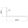 Steel For Square Post 135 (SD)
