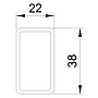 Medium Picket 1 1/2"x7/8"