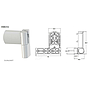 Smart 3D Hinge 85mm 