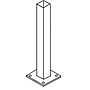 Steel Base+Post 3 3/8"