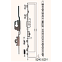 Sliding Door Gear;Key (Patio,Sash90)