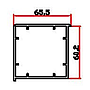Square Post 90